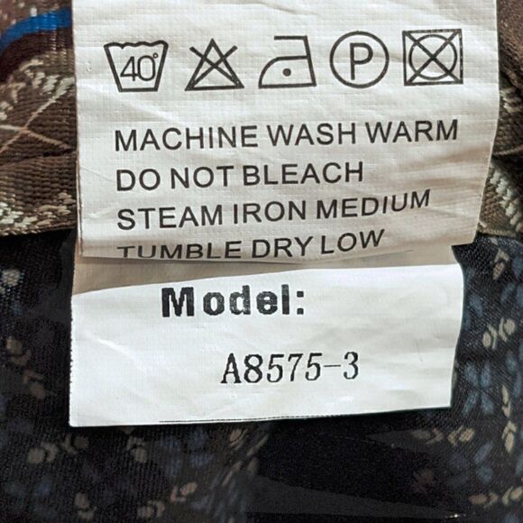 NWT Diner's Mans Fashion Brown Classic Fit Men's Chino Pants Size 36 - Picture 10 of 10